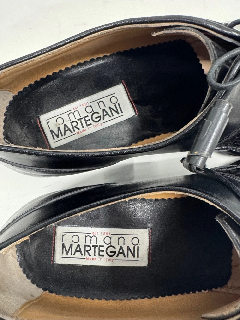 Romano Martegani Real Alligator 🐊 Leather Lace-Up Derby Shoes with Textured Vamp